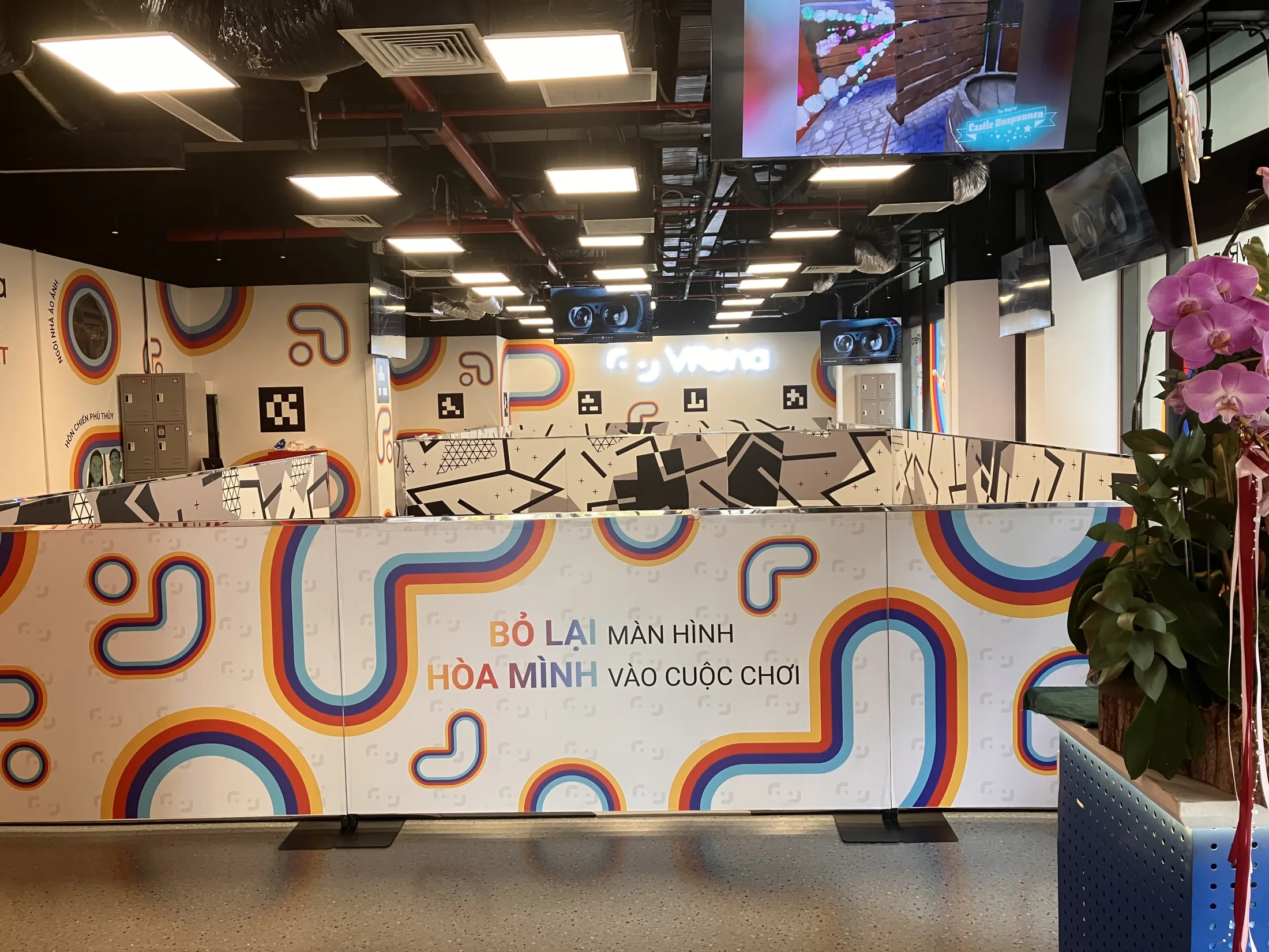 The open-world VR arena at VRena Ha Do Centrosa